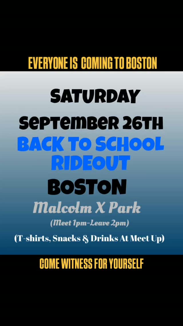 Back to School Rideout