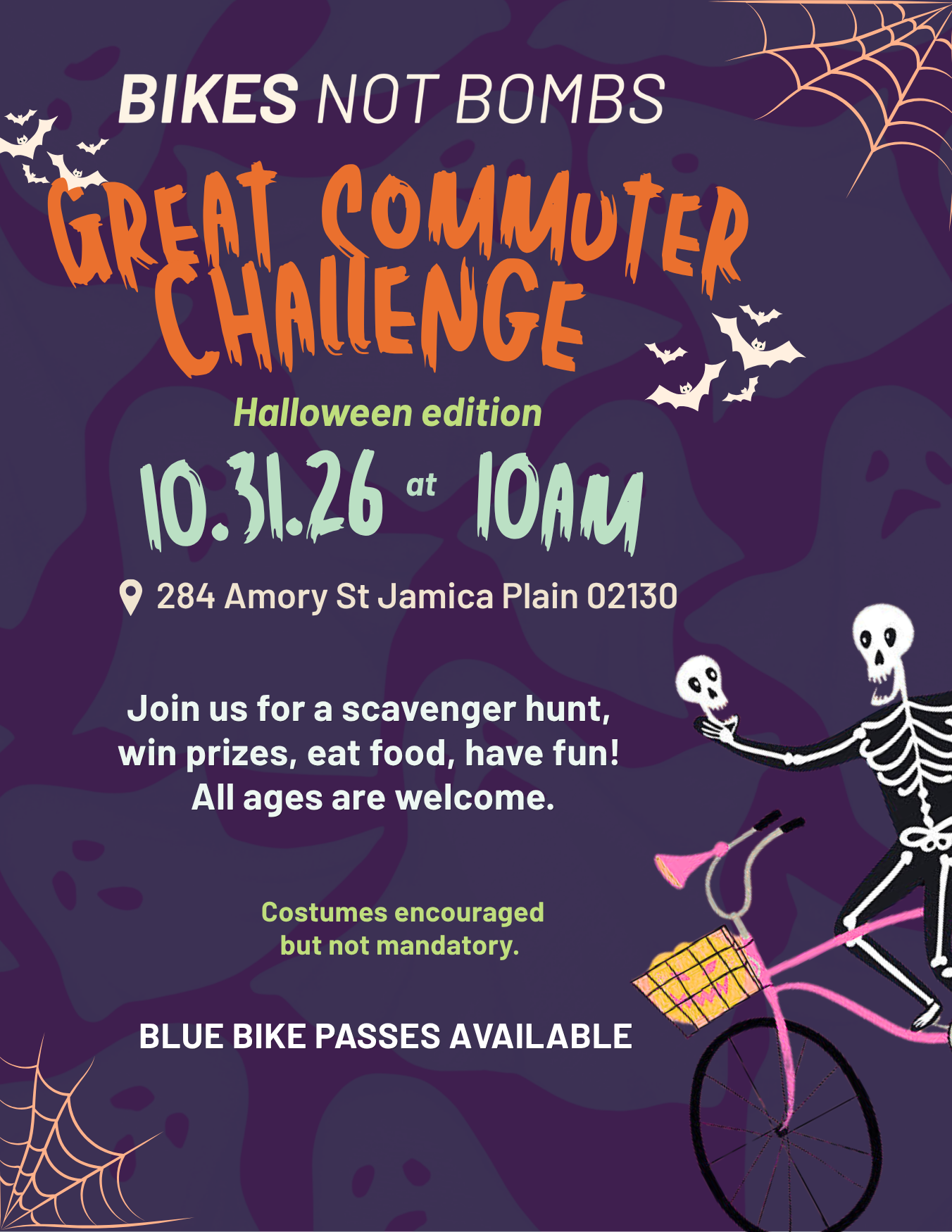 Great Commuter Challenge: Halloween