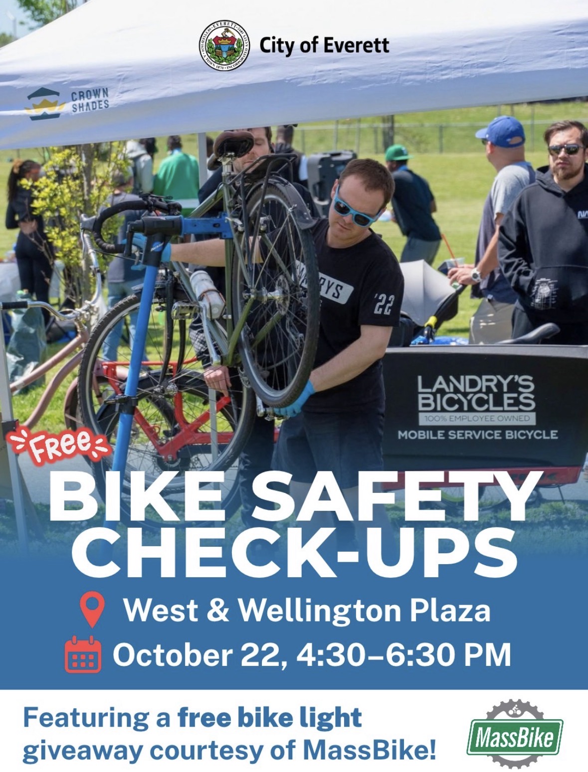 Free Bike Safety Check-Ups in Everett