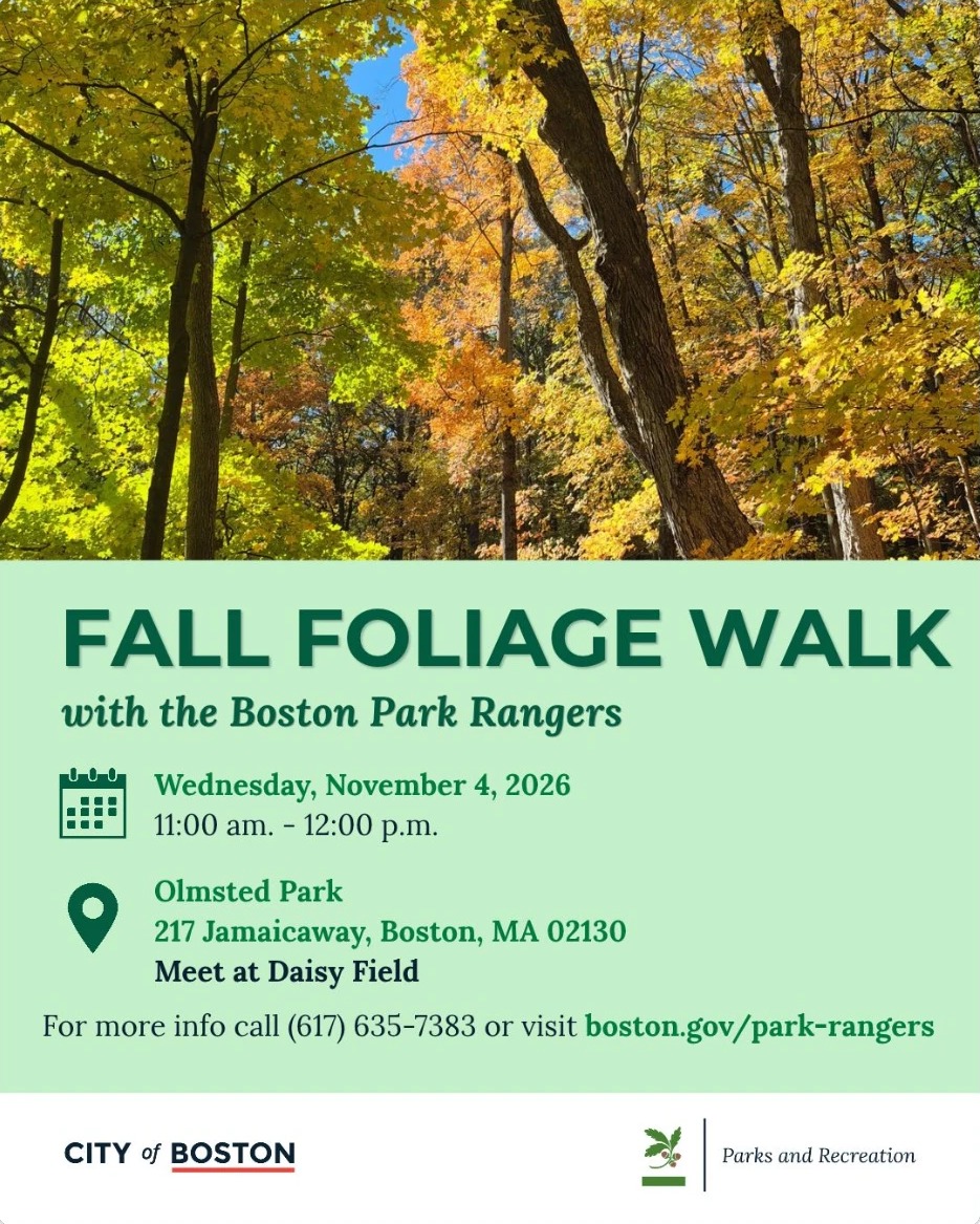 Fall Foliage Walk - Olmsted Park