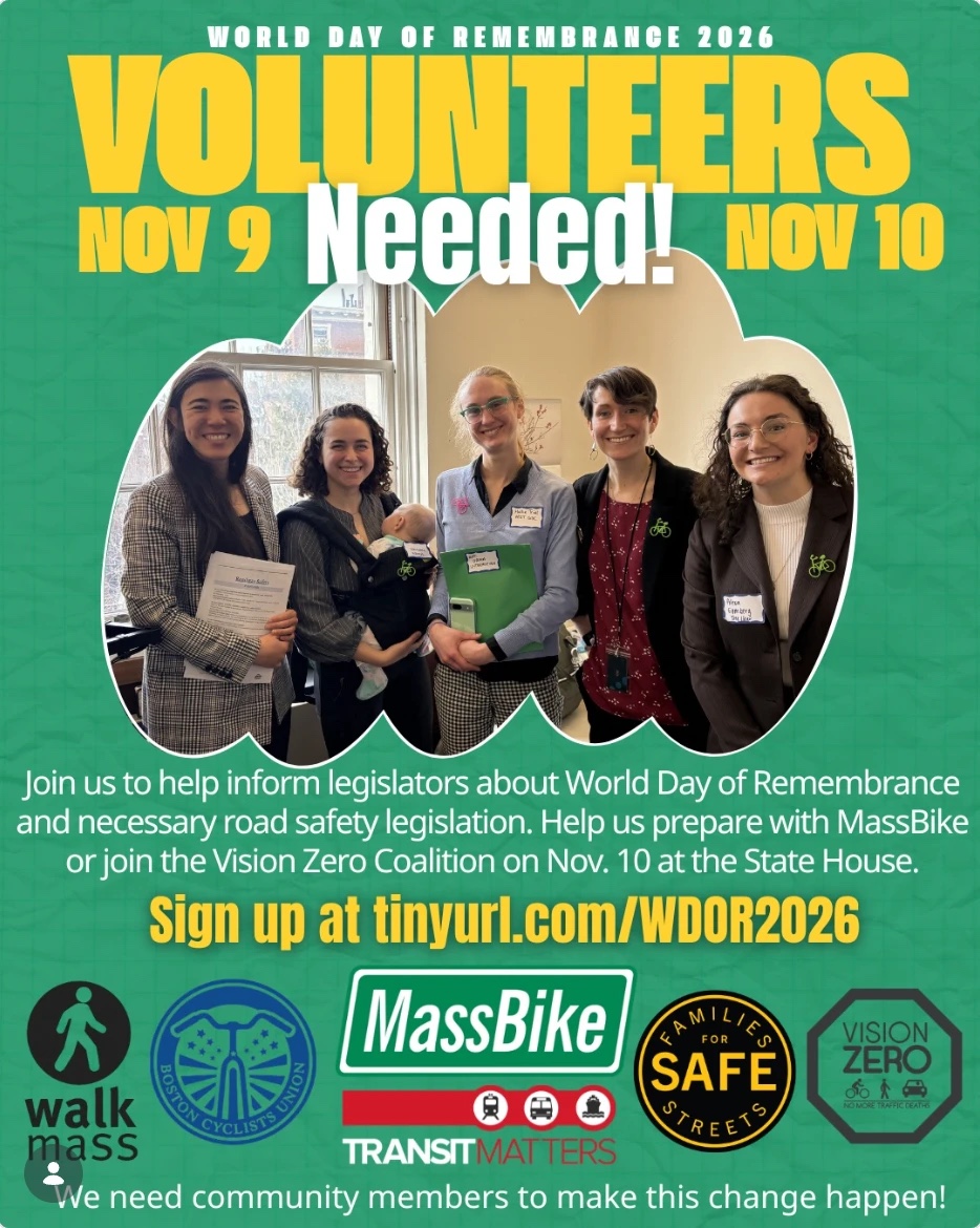 World Day of Remembrance at the State House: volunteers needed
